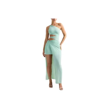 OH POLLY SARJENA Sleeveless Dress Women's Pastel Green/Light Green