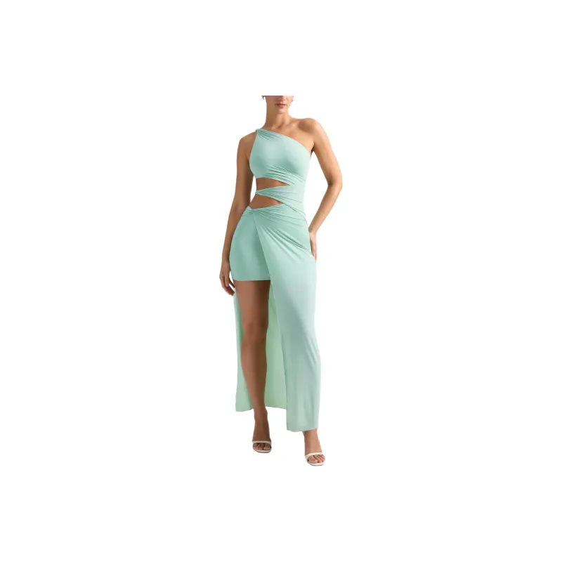 OH POLLY SARJENA Sleeveless Dress Women's Pastel Green/Light Green-0