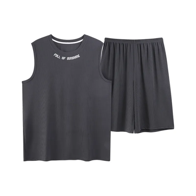 Close fitting Areas Pajama Set Men's-0