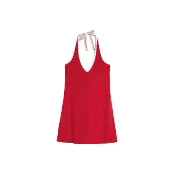 Hollister Sleeveless Dress Women's Red