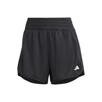 Adidas Pacer Essentials Knit High Rise Shorts Sports Shorts Women's Black