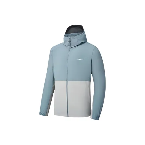 Erke Variety Training Collection UV Protection Sun Protection Clothing Men's Cyan Smoke Gray