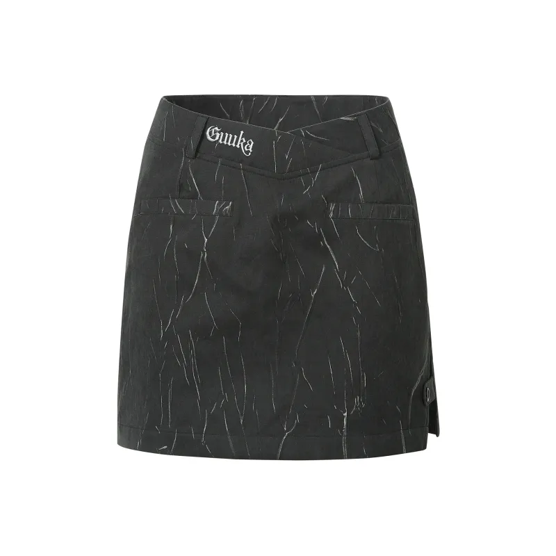 Guuka Hero Casual Short Skirts Women's Black-0