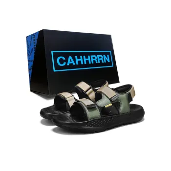 CAHHRRN Beach Sandals Men Green