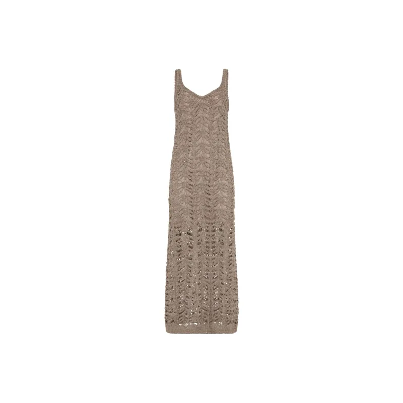 Brunello Cucinelli Lace patterned Dress-0