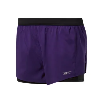 Reebok Re 2-In-1 Short Sports Shorts Women's Purple
