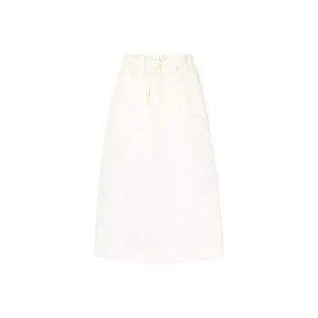GANNI Casual Long Skirts Women's White