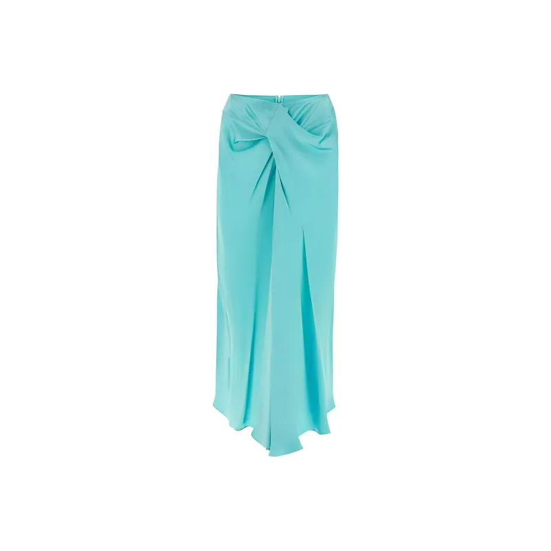 Stella McCartney High Rise Ruffled Midi Skirt-0