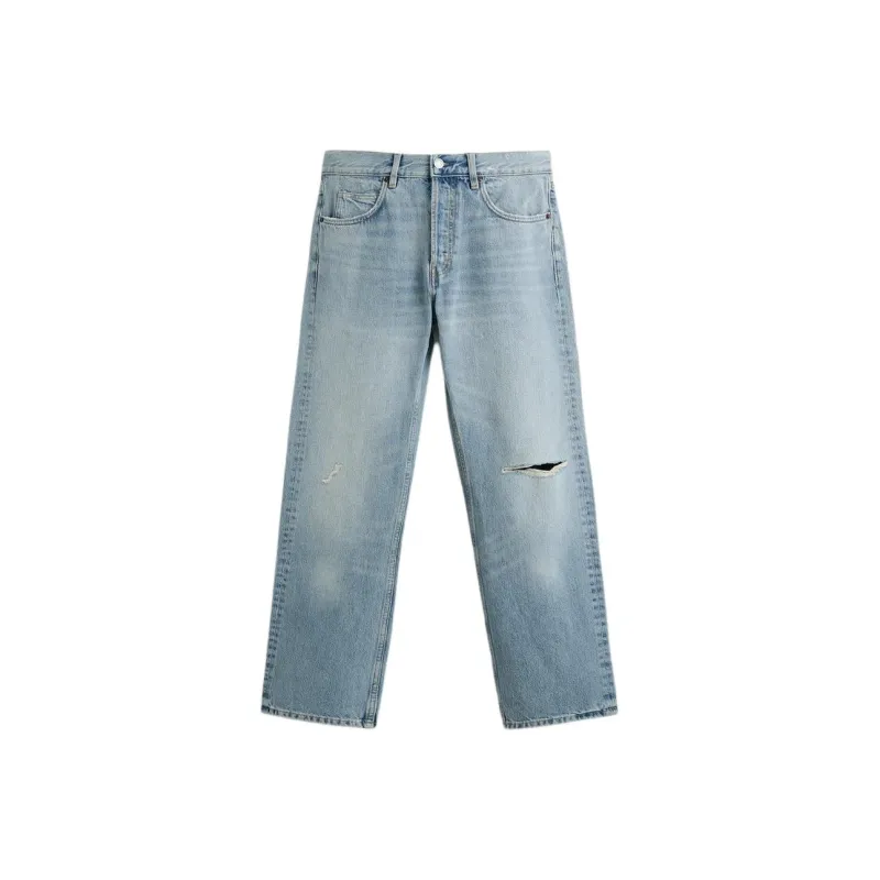 ZARA Jeans Men Light Blue-0