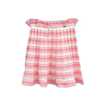 CHANEL 23 Fall And Winter Casual Short Skirts Women's Pink
