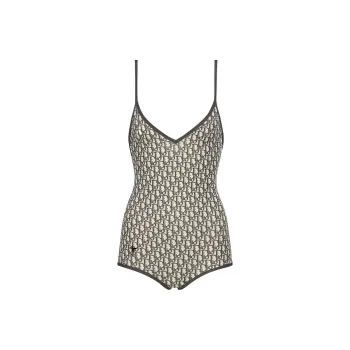 DIOR One piece Swimsuit Women's Gray