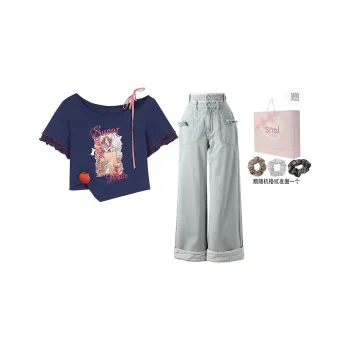 SNBL Casual Suit Women's Pants+T Shirt