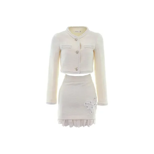 BETTER BING Skirt Set Women's Beige