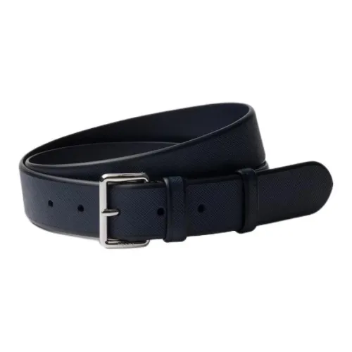 PRADA Textured Leather Belt