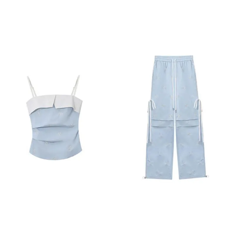 DREAM SEVEN 77 Casual Suit Women's Light Blue-0