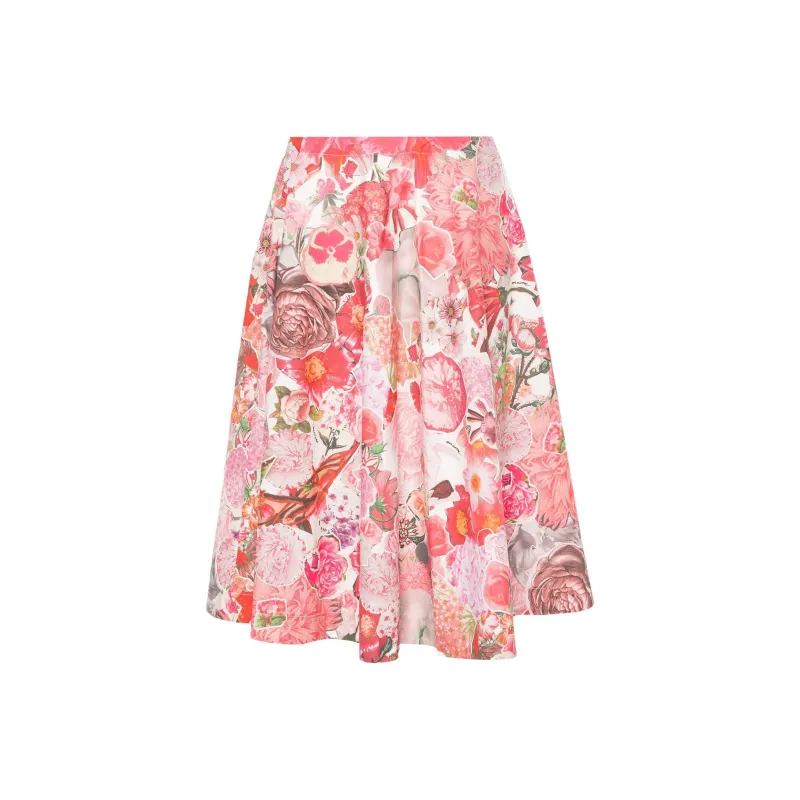 MARNI Allover Floral Printed Midi Skirt-0