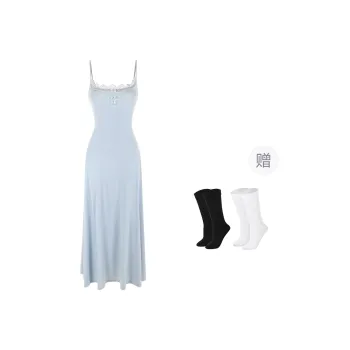 BSEVENI Slip Dresses Women's