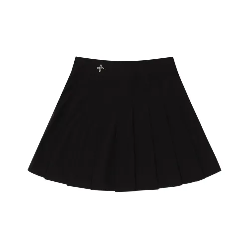 SMFK Casual Short Skirts Women's Wilderness Black