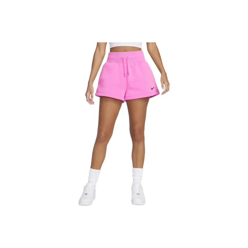 Nike Sportswear Phoenix Fleece Sports Shorts Women's Pink-0