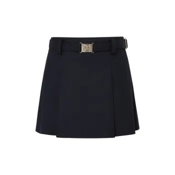 MOCO Casual Short Skirts Women's Dark Royal Blue