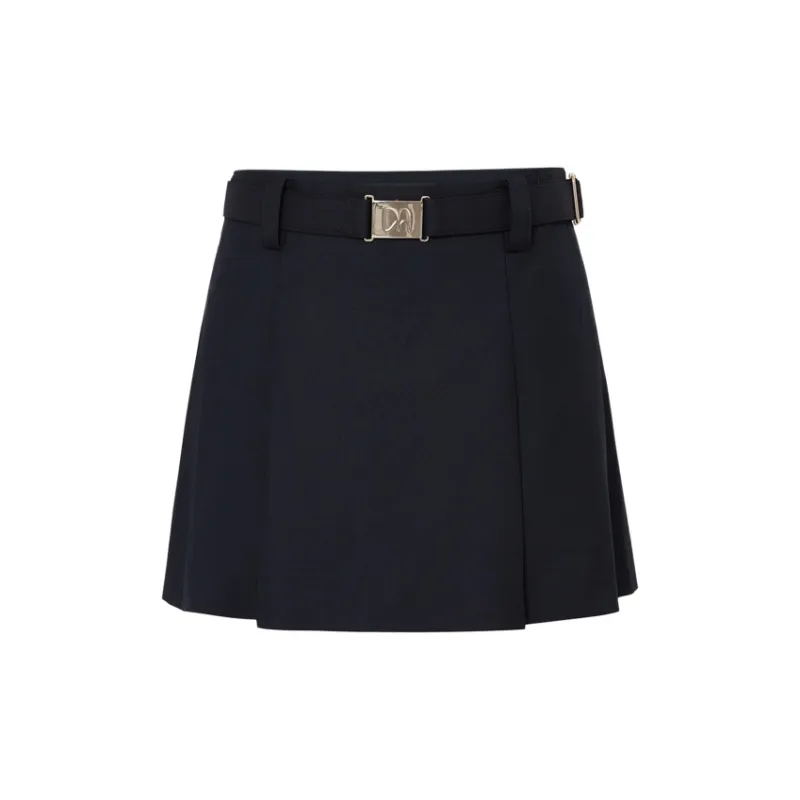 MOCO Casual Short Skirts Women's Dark Royal Blue-0