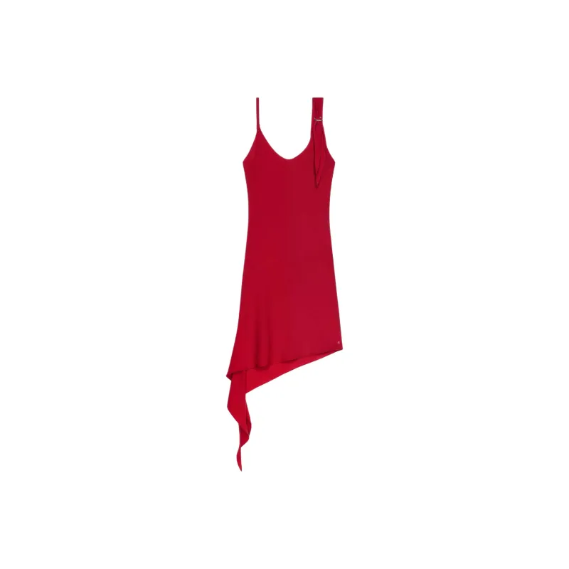 COURREGES Knot Sleeveless Mini Dress-0