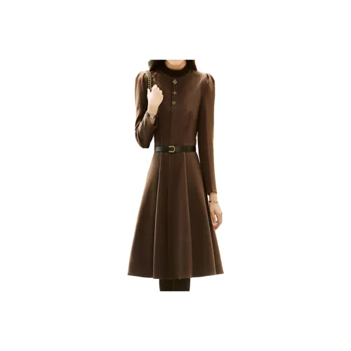 Mapping Long Sleeved Dresses Women's