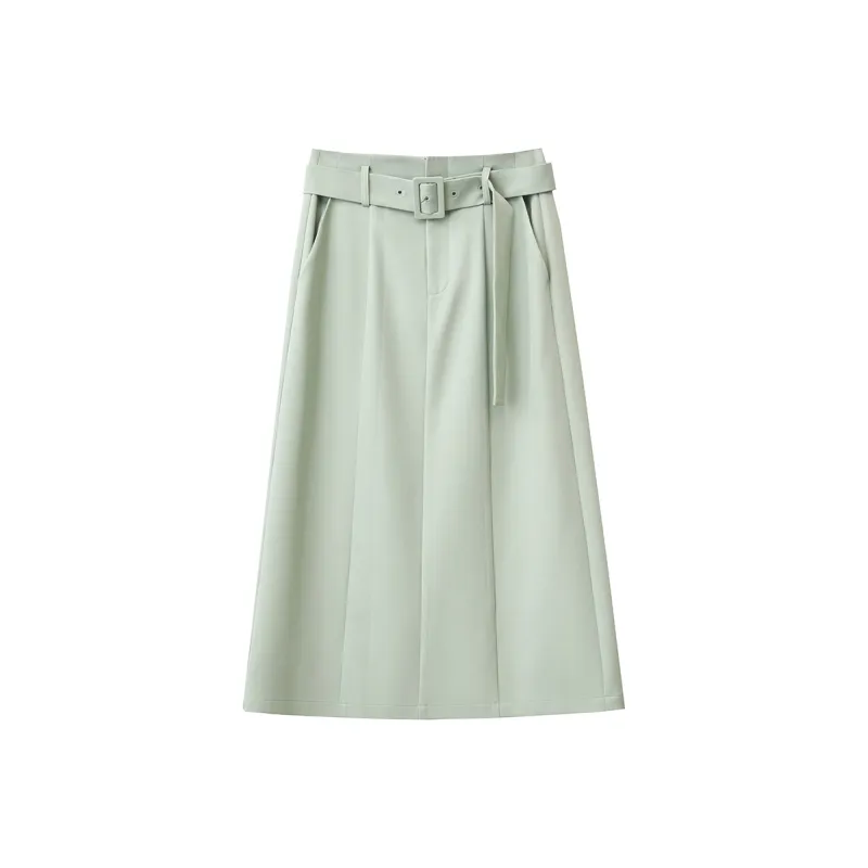 AMII Casual Long Skirts Women's-0