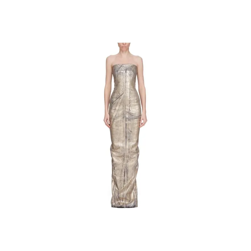 RICK OWENS Hollywood Bustier Gown-0