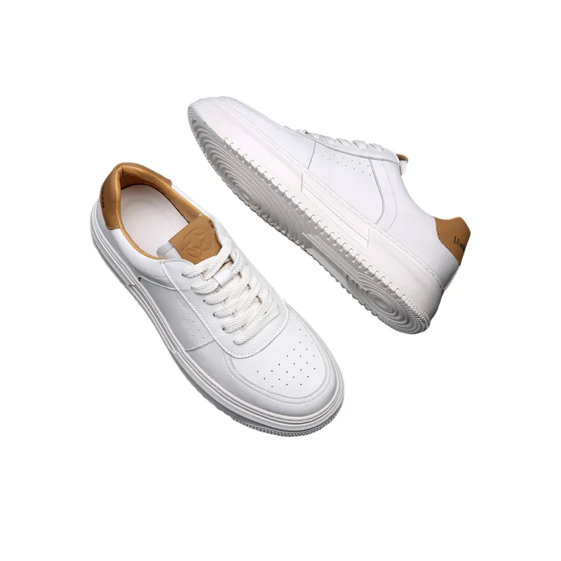 A Fairy Tale Of A Pair Of Shoes Abrasion Resistant Low Top Skateboard Shoes Men's White-4