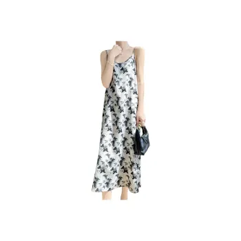 CASAMIA Slip Dresses Women's Butterfly Flying