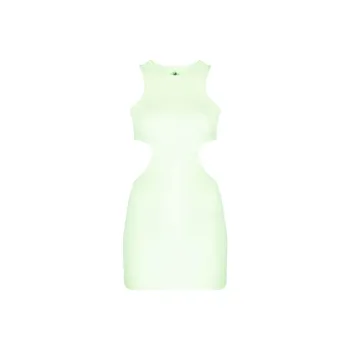 REINA OLGA Cut out Sleeveless Minidress