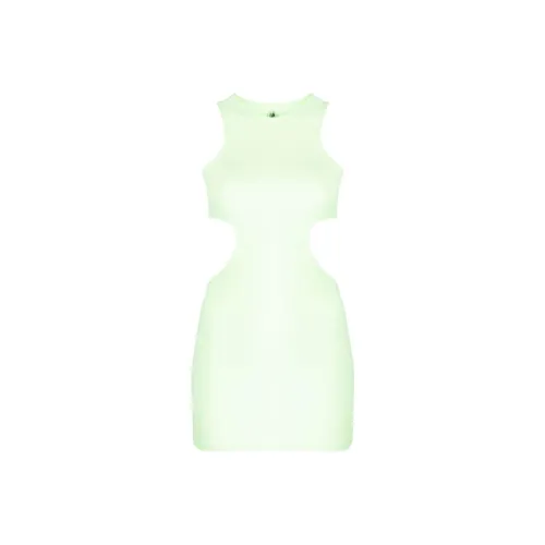 REINA OLGA Cut out Sleeveless Minidress