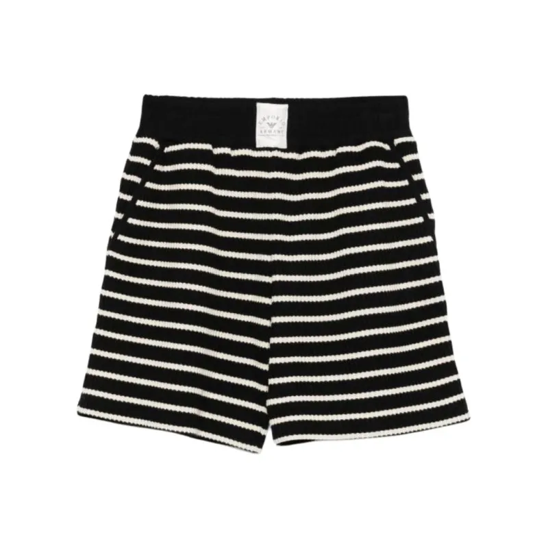 EMPORIO ARMANI Striped Shorts-0