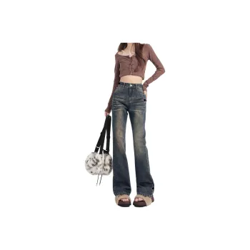 Concubine Zhu Jeans Women's Nanometer Gray