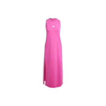 Adidas Free Shipping With AdiClub Essentials 3 Stripes Long Racerback Dress