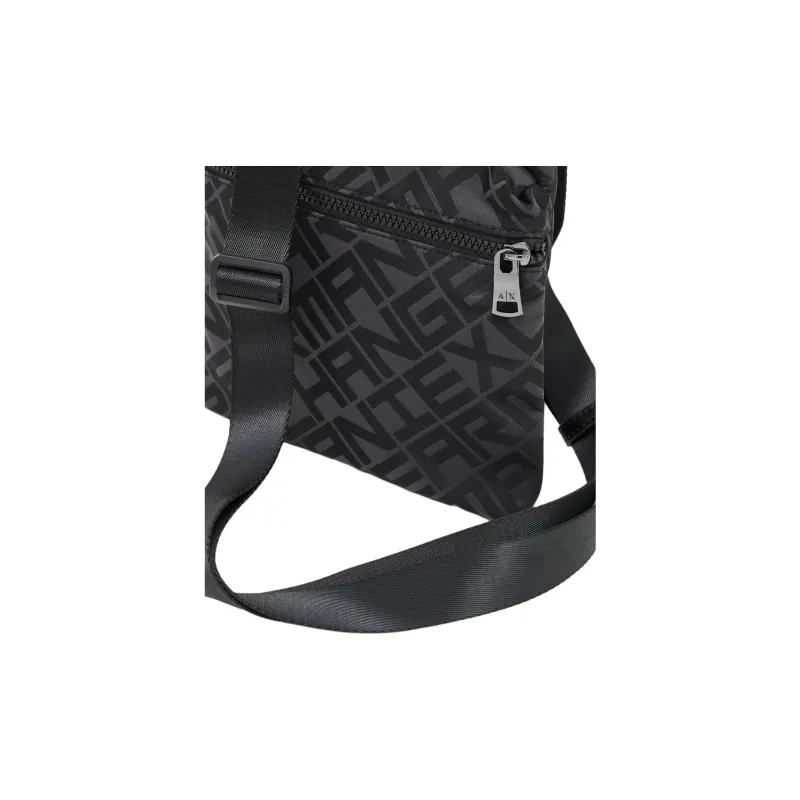 ARMANI EXCHANGEAE Polyester Crossbody Bag Regular Men's Black-4