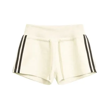 TBSM Casual Shorts Women's White Heather Gray