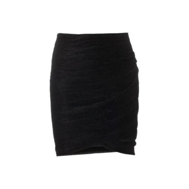 IRO NIGHT Casual Short Skirts Women's Black-0