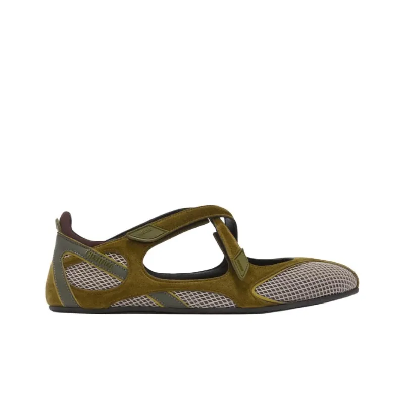 The Attico Floor 01 Casual Single Shoes Women's Green-1