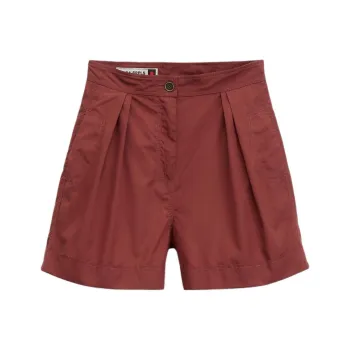ZARA Casual Shorts Women's Dark Red
