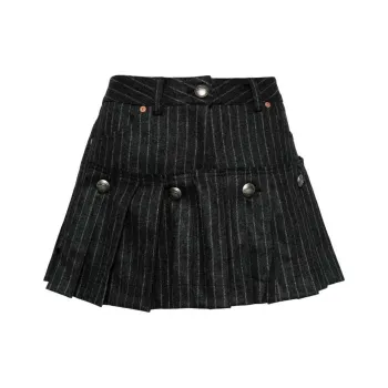 ANDERSSON BELL Stripe Wool Skort