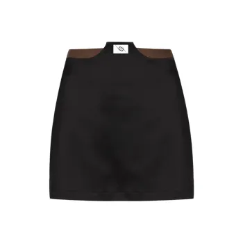 AZEPAM Casual Short Skirts Women's Black