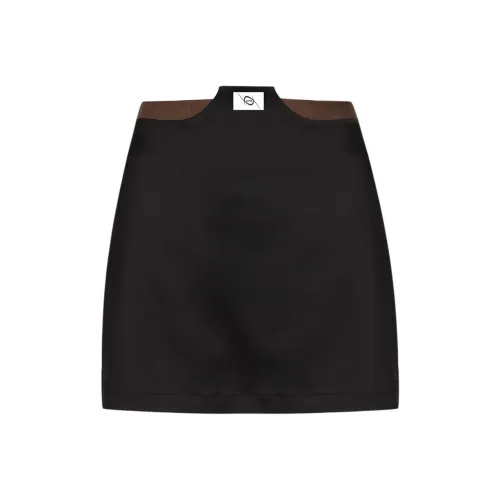 AZEPAM Casual Short Skirts Women's Black
