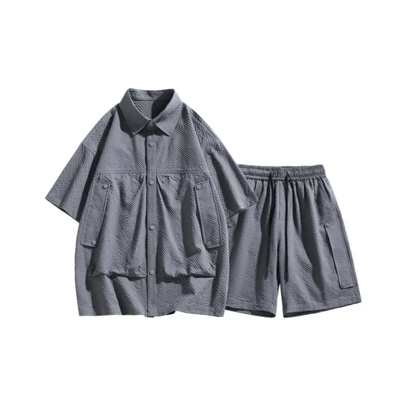 Anyveiw Shirt Matching Set Unisex-21