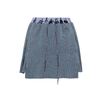 Vivienne Westwood Drawstring Mini Skirt