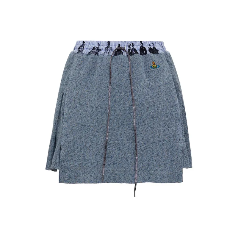 Vivienne Westwood Drawstring Mini Skirt-0