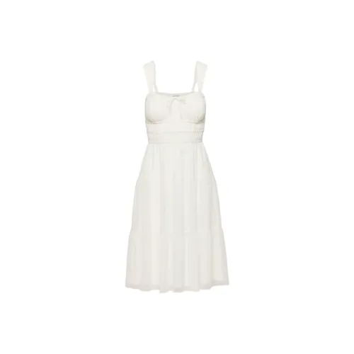 ARITZIA Sunday Best Martine Midi Dress Slip Dresses Women's Light Birch/Light Birch