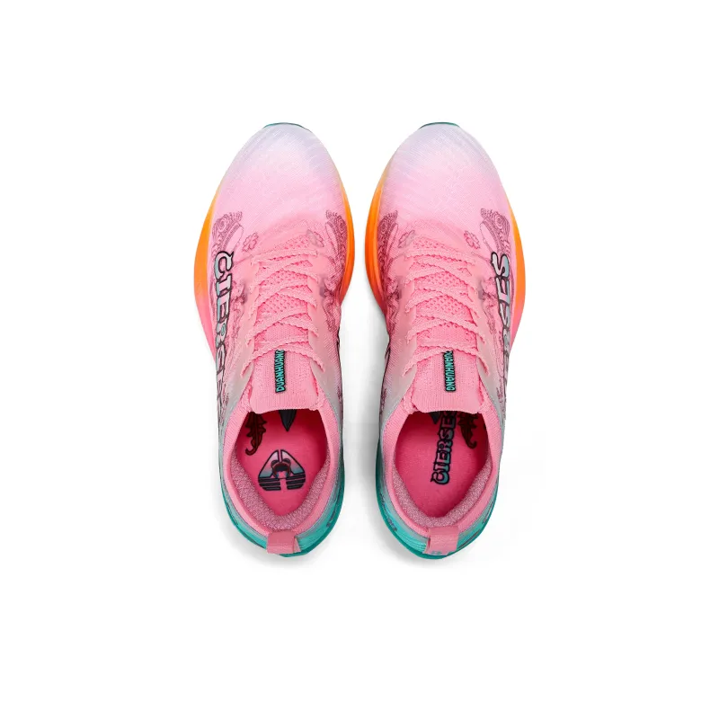 CLERSES Running Shoes Unisex Low Top Celestial Maiden Scattering Flowers Anniversary Limited-3