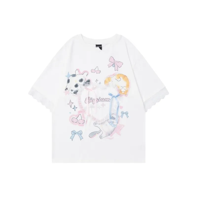 Vine Color T Shirts Women's-2